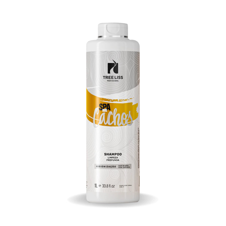 Shampoo Limpeza Profunda Spa dos Cachos Tree Liss 1lt