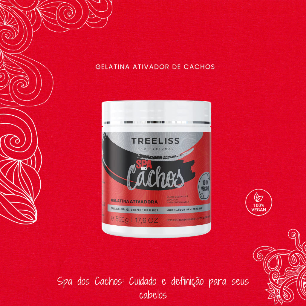 Gelatina Modeladora Spa dos Cachos 500g