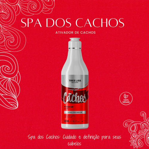 Finalizador Ativador Spa Dos Cachos 500ml