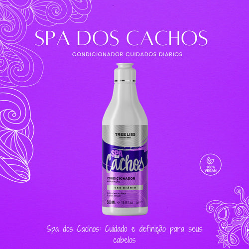 Condicionador Hidratação Capilar Spa dos Cachos 500ml