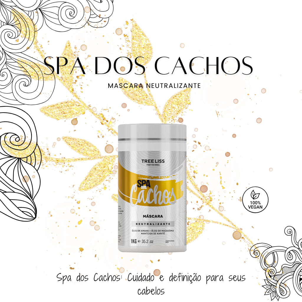 Máscara Hidratação Neutralizante Spa dos Cachos Treeliss 1kg