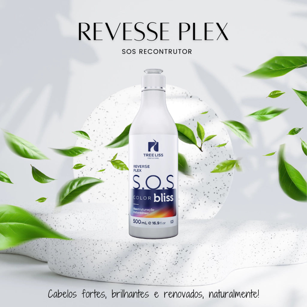 Reconstrutor Capilar SOS Reverseplex Treeliss Profissional