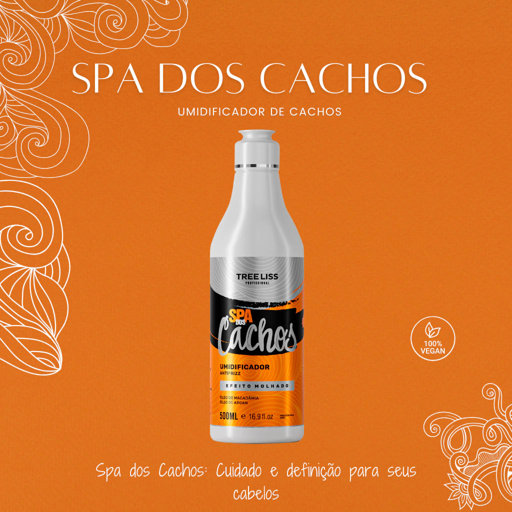 Finalizador Umidificador Antifrizz Spa dos Cachos Sem Frizz